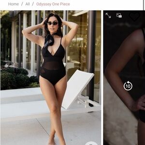 Odyssey One Piece Black Swimsuit